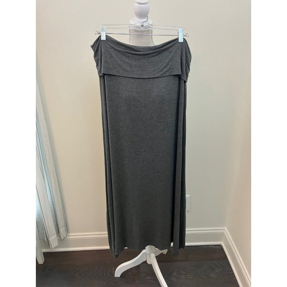 Isaac Liev Gray Strapless Dress or Skirt Size 2XL